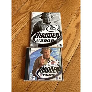 Madden 2000 For Macintosh Mac Disc And Manual Included Aspyr NFL Rated E
